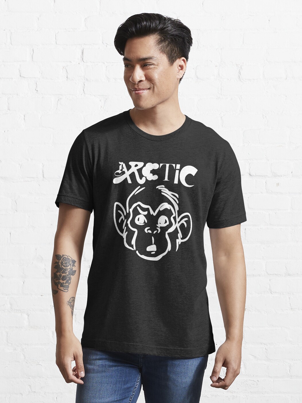 ssrcoslim fit t shirtmens10101001c5ca27c6fronttall three quarter2000x2000 4 - Arctic Monkeys Shop